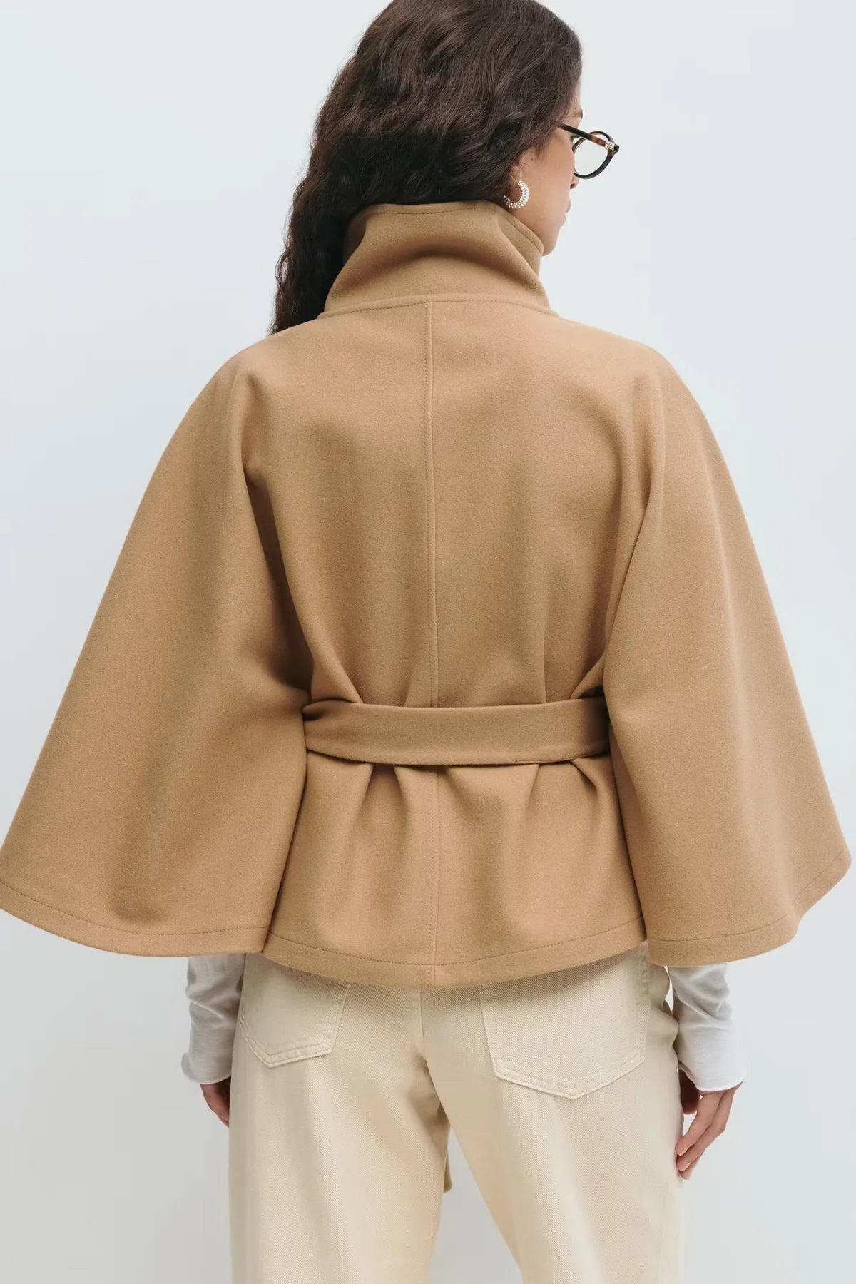 Solenne Cape Coat